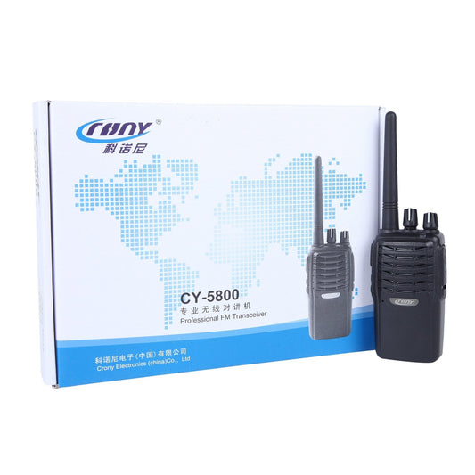 جهاز اتصال لاسلكي CRONY 7W CY5800 للمشي للتخييم في الهواء الطلق والصحراء 6-10 كم CY-5800