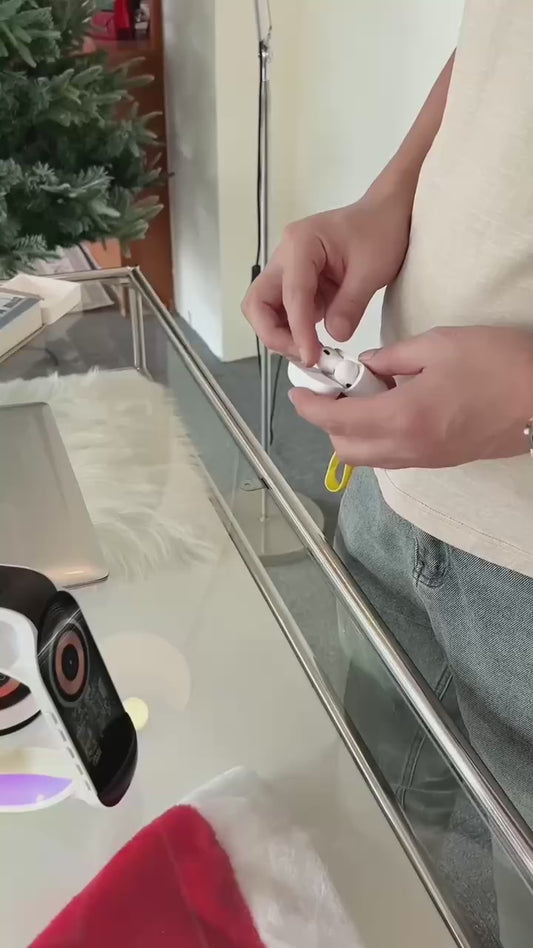 Multi-G table lamp BT speaker & MIC & clock & wireless charge Big G table lamp Bluetooth speaker with wheat belt clock with multi-function wireless charge