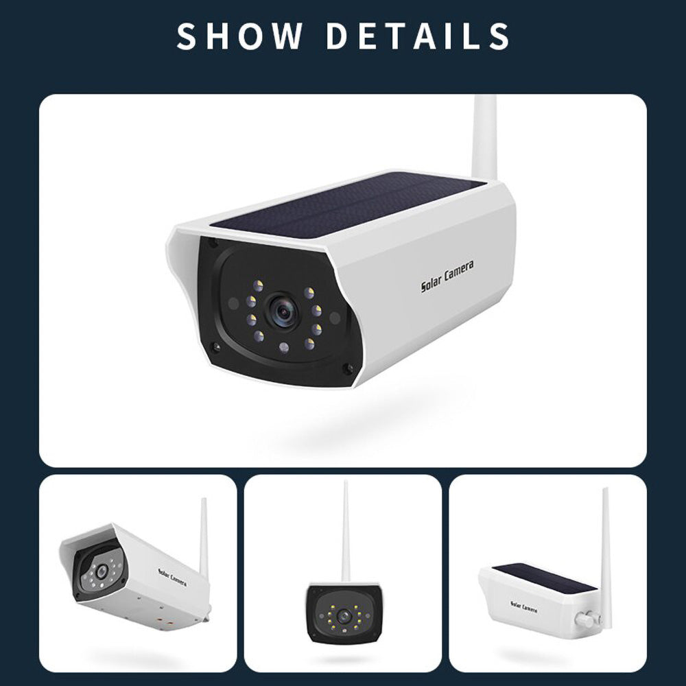 CRONY YN60-solar 5X WIFI camera 1080P HD Security Surveillance Audio