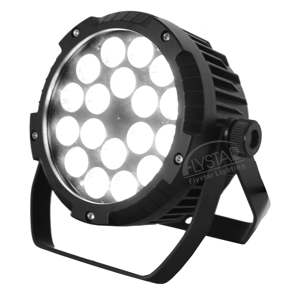 CRONY 10W*18EACH RGBW Normal Waterproof PAR light professional ceiling stage lights dj rgbw 4 in 1 outdoor waterproof led par light for club bar - Edragonmall.com