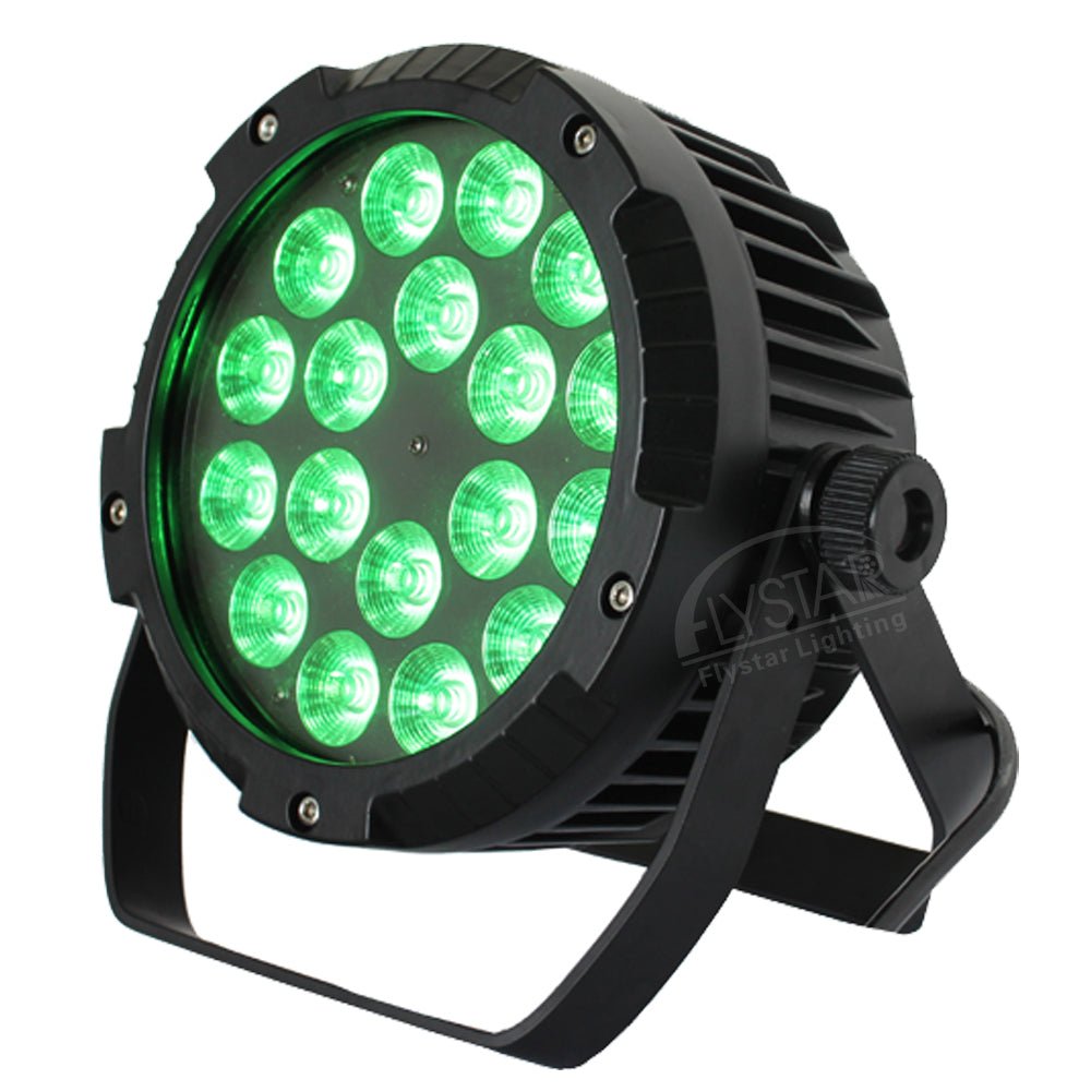 CRONY 10W*18EACH RGBW Normal Waterproof PAR light professional ceiling stage lights dj rgbw 4 in 1 outdoor waterproof led par light for club bar - Edragonmall.com
