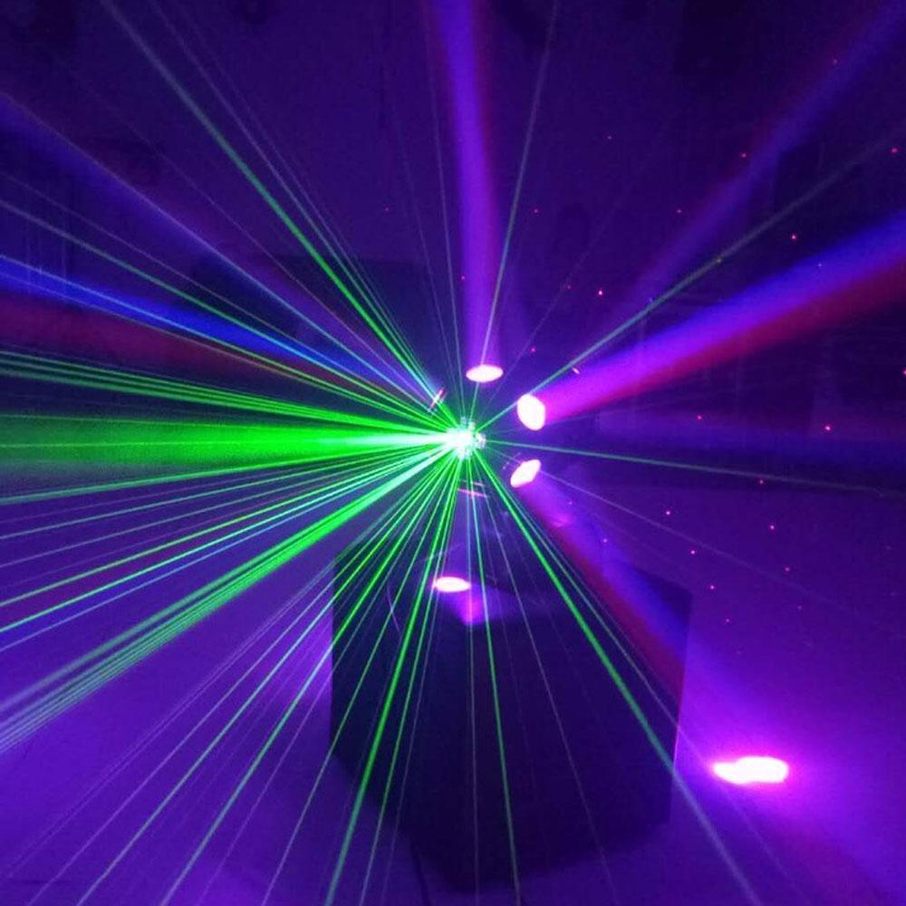 Crony 12pcs X 10W LED Super Beam Mini Moving Head light Double Ball Football Light RGBW Color For KTV bar, art bar,Di bar, stage - Edragonmall.com