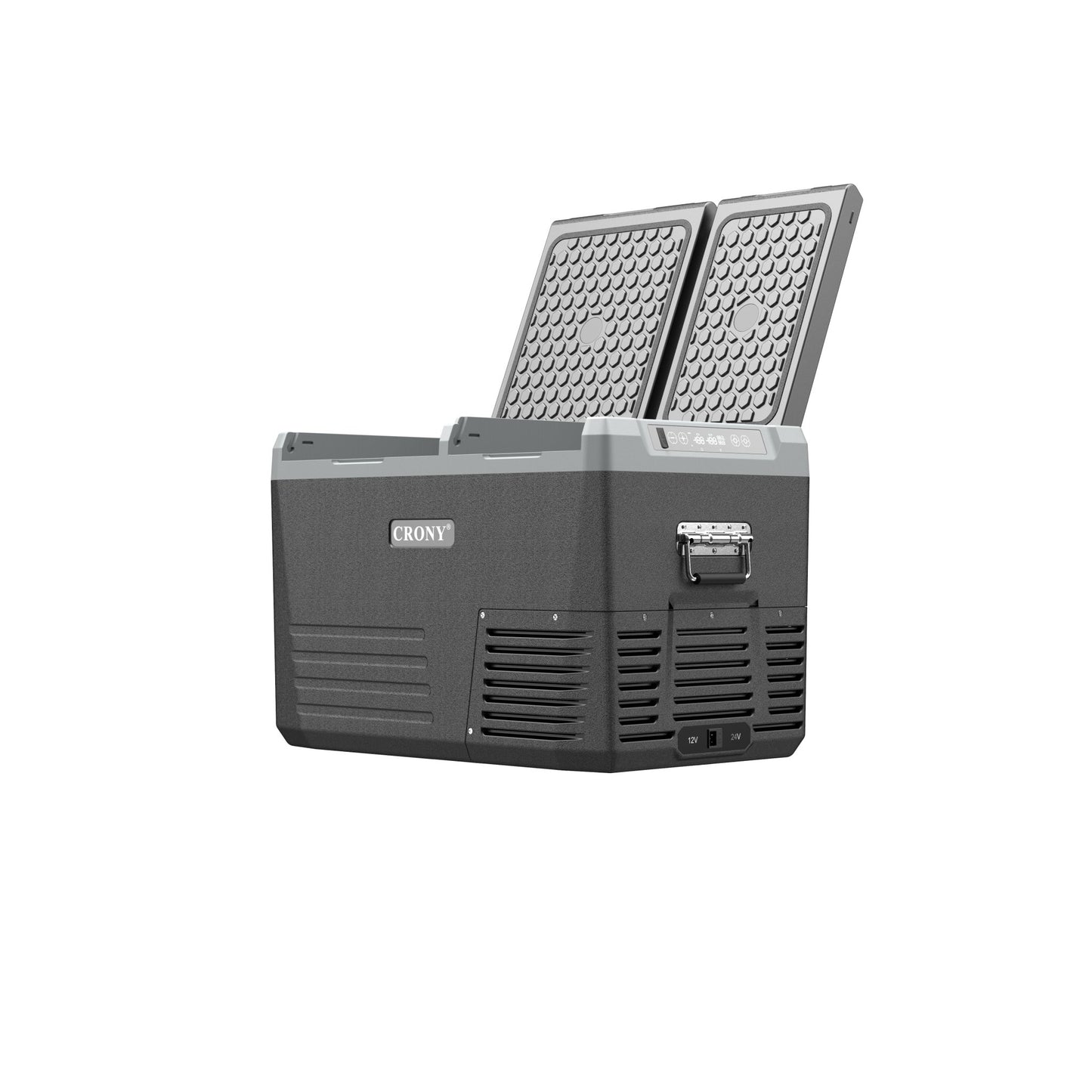 CRONY 45L GL45 Double door double temperature system Car Refrigerator without battery - Edragonmall.com