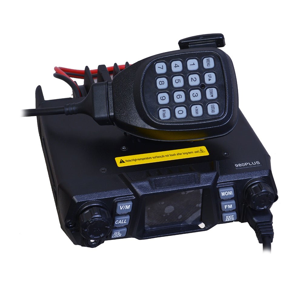 CRONY 75W CN-980plus walkie-talkie by car intercom Wireless Transceiver Voice Activated Walkie Talkie 100Km Range car radio - Edragonmall.com