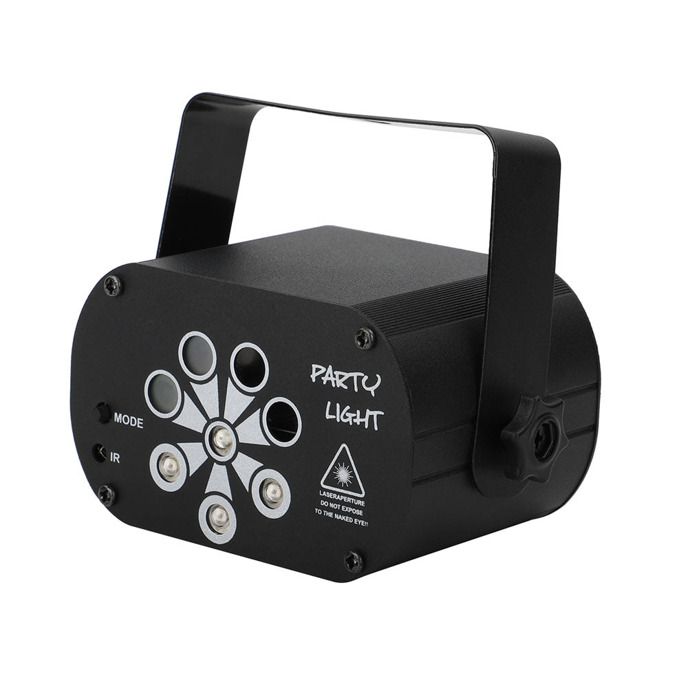 CRONY 8 holes red/green laser with RGB +UV LED light LED Stage Effect Lighting with Remote Controller