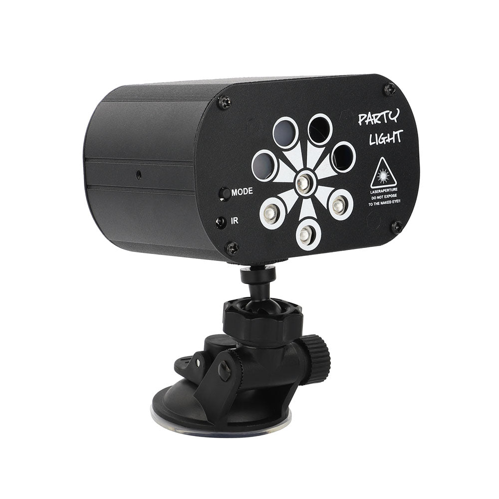 CRONY 8 holes red/green laser with RGB +UV LED light LED Stage Effect Lighting with Remote Controller