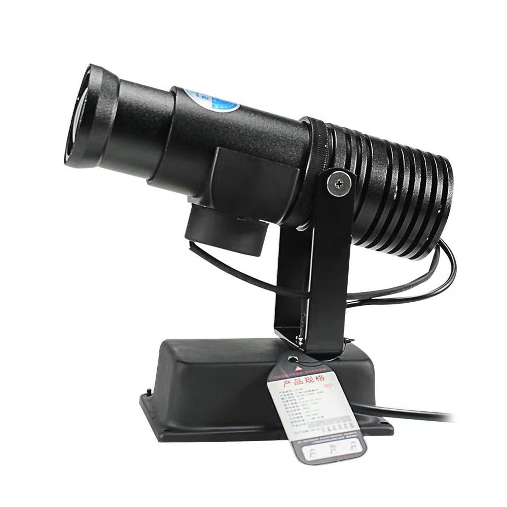 CRONY AD 20W with motor logo lamp LED HD Projection Advertising DIY LOGO Custom Lmage Projector Mall Restaurant Welcome Laser Sense Timing Light LED display - Edragonmall.com
