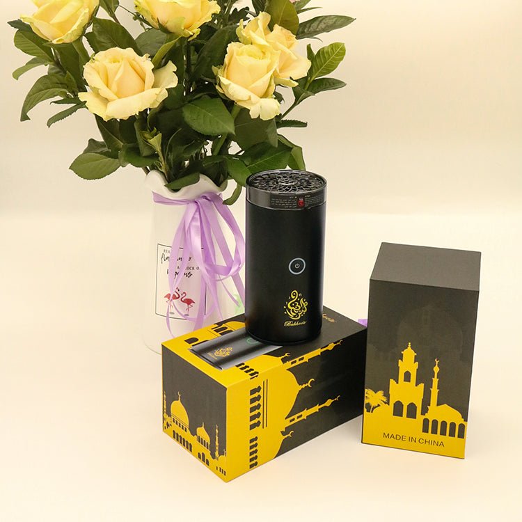 Crony B50 Car Bukhoor USB Type-C Power Bakhoor Rechargeable | Dark green - Edragonmall.com
