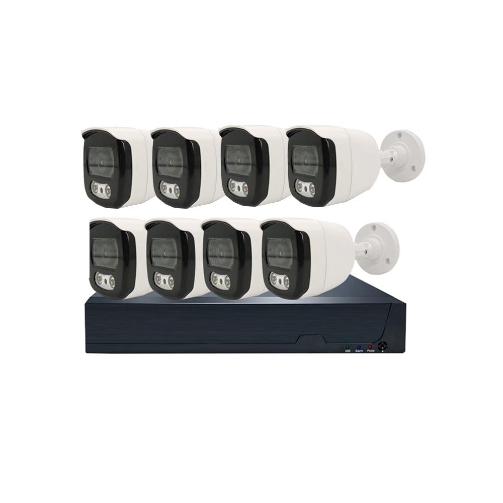 CRONY DVR KIT 8ch Full HD Outdoor Waterproof Camera DVR Kit Combo Cctv Camera Kit - Edragonmall.com