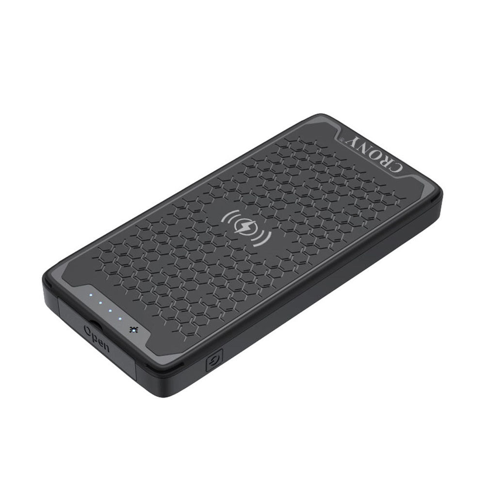 CRONY ES-B03 Fold the solar mobile power supply 18W Solar Charger with Digital Ammeter Waterproof Foldable USB Ports Solar Battery Charger - Edragonmall.com