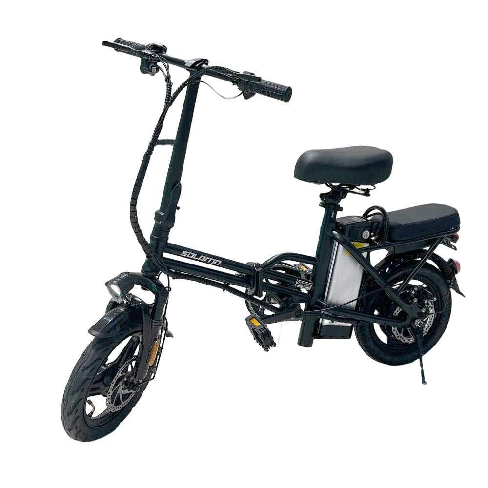 CRONY  F6 Electric Folding Bike  14 inch folding electric bicycle mini battery car small electric car instead of lithium battery