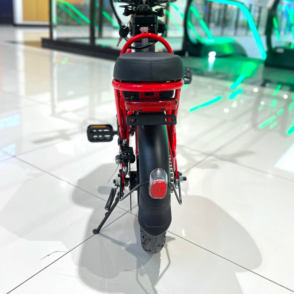 CRONY F6 Electric Folding Bike 14 inch folding electric bicycle mini battery car small electric car instead of lithium battery