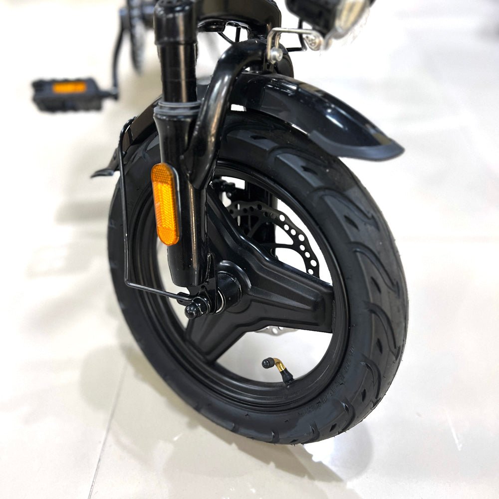 CRONY  F6 Electric Folding Bike  14 inch folding electric bicycle mini battery car small electric car instead of lithium battery