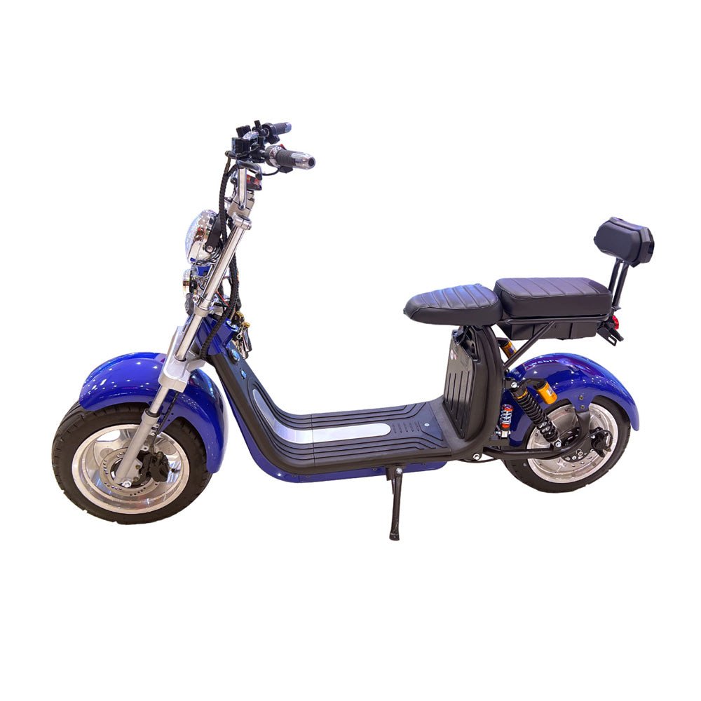 CRONY G-029 3000W Electric Motorcycle Motorbike High Speed Harley tyre Double Seat with double battery - Edragonmall.com