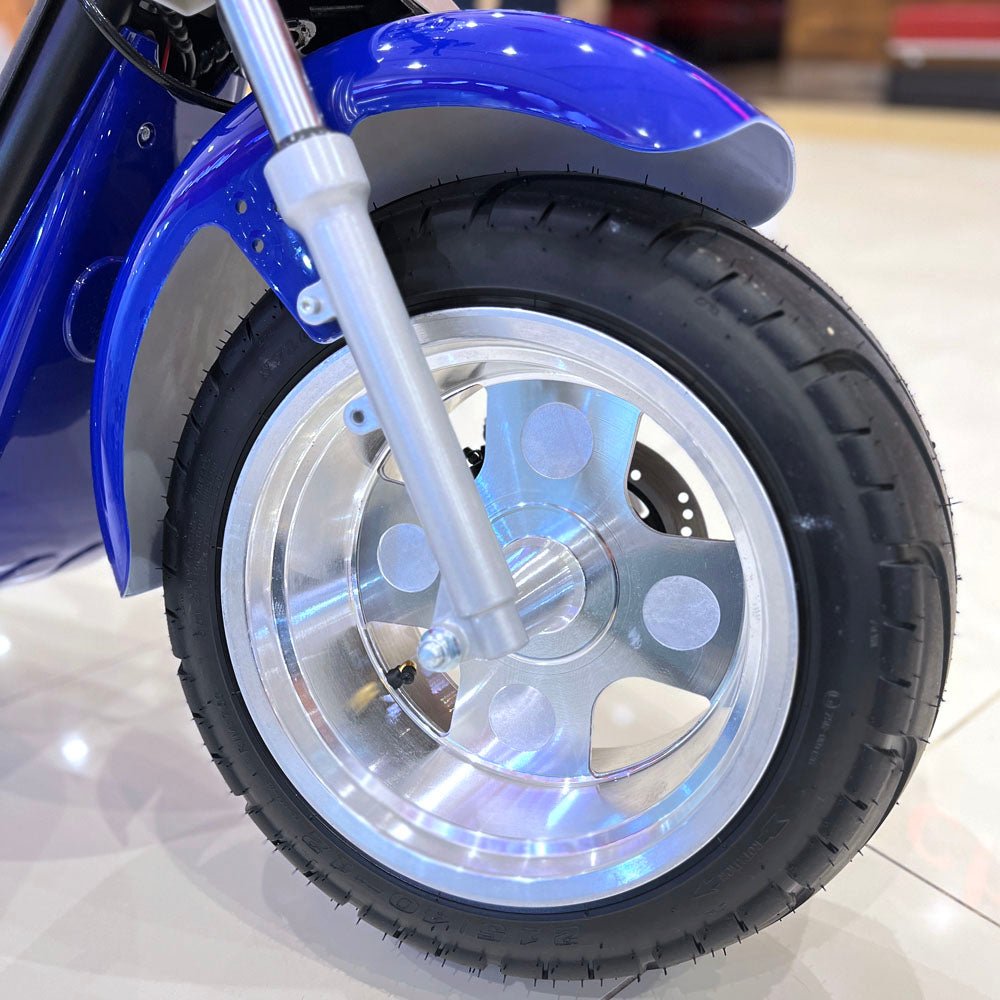 CRONY G-029 3000W Electric Motorcycle Motorbike High Speed Harley tyre Double Seat with double battery - Edragonmall.com