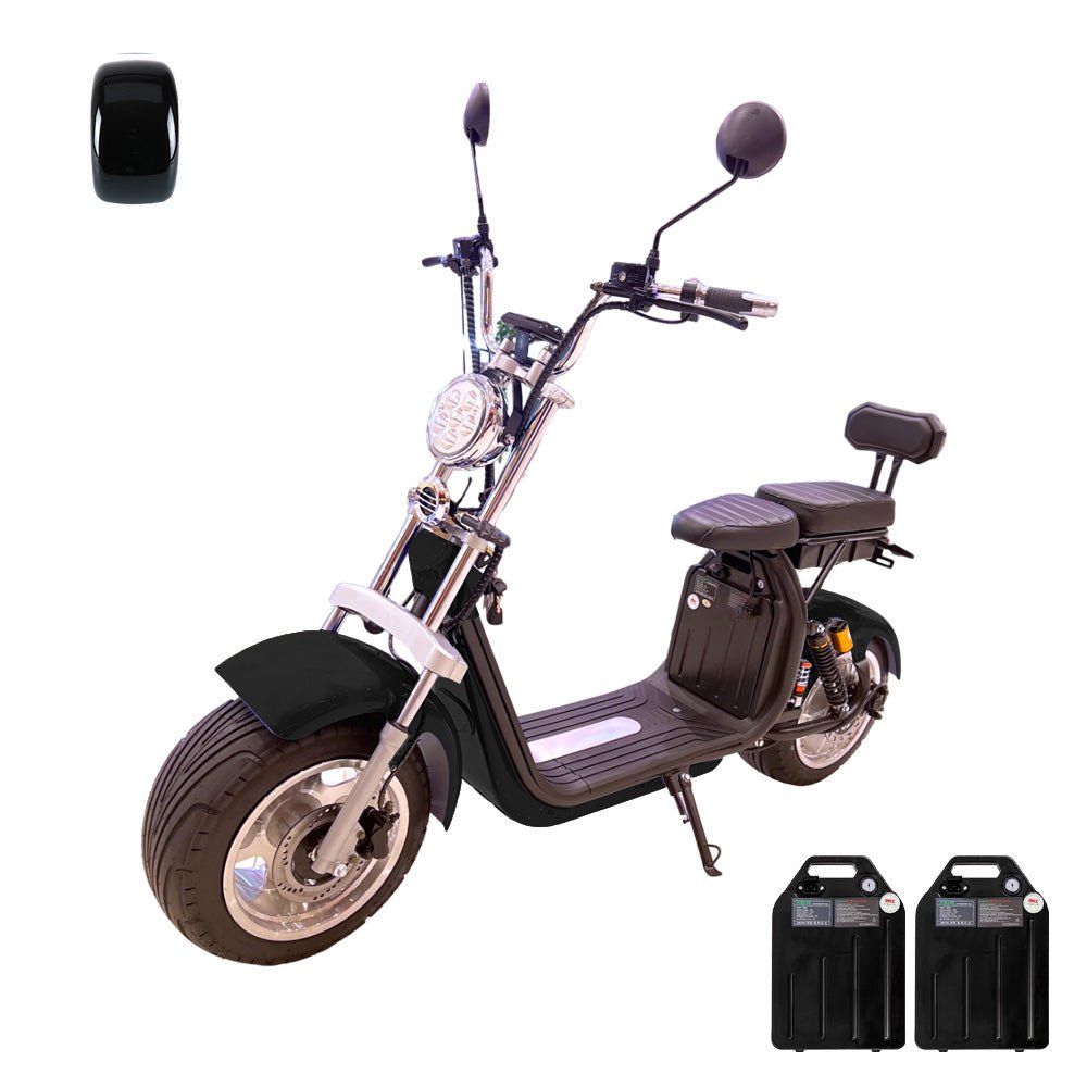 CRONY G-029 3000W Electric Motorcycle Motorbike High Speed Harley tyre Double Seat with double battery - Edragonmall.com