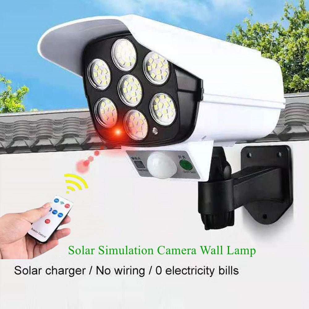outdoor wall light with cctv