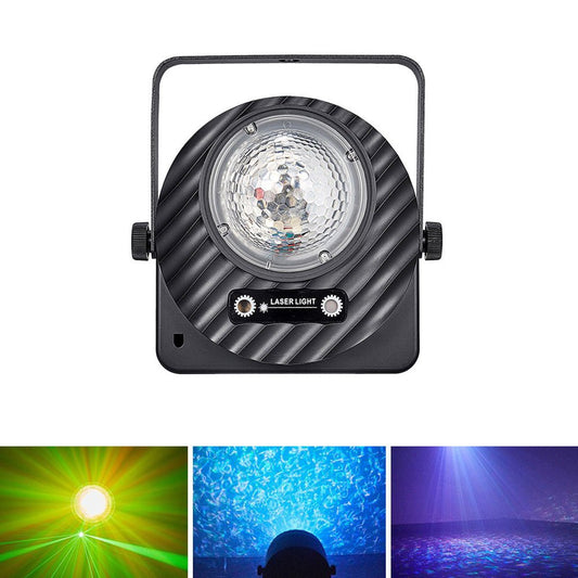 CRONY Kaleidoscope effect light LED laser effect lights dj LED Stage Light disco ball lazer lamps night club laser light - Edragonmall.com