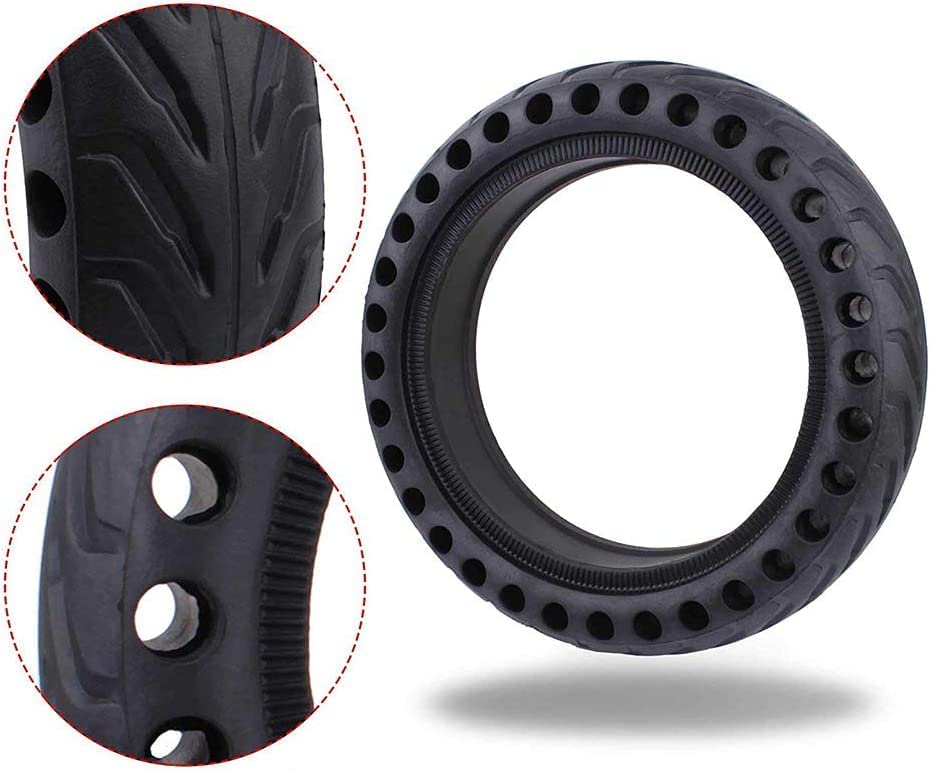 CRONY M365 honeycomb tires Scooter Tires 8.5In Tire Front Rear Tire Honeycomb glow-in-the-dark tires - Edragonmall.com