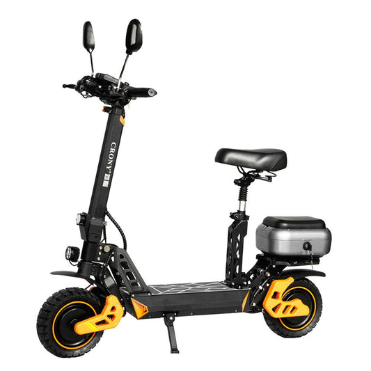 CRONY M4 Max dual drive 48V20A/2400W with APP E-scooter Two-wheeled compact electric scooter with seat adult scooter - Edragonmall.com