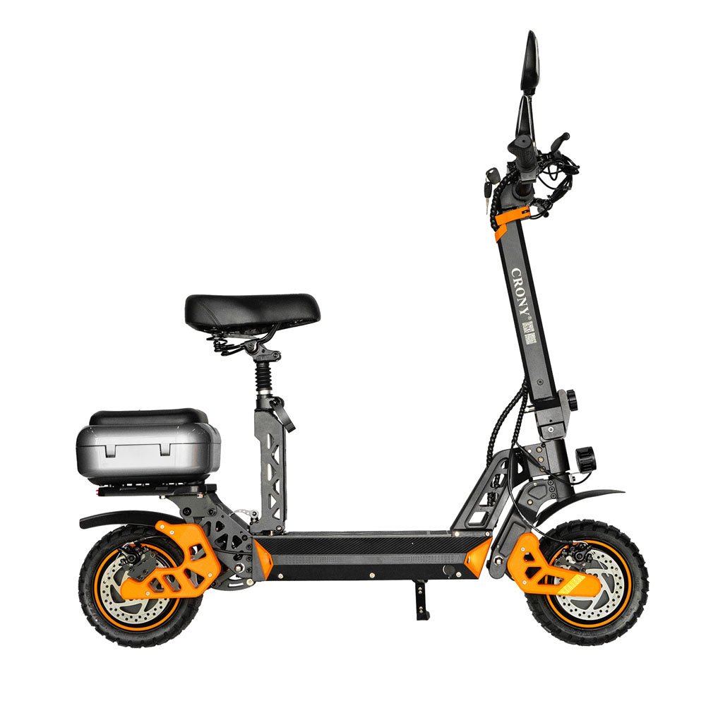 CRONY M4 Max dual drive 48V20A/2400W with APP E-scooter Two-wheeled compact electric scooter with seat adult scooter - Edragonmall.com