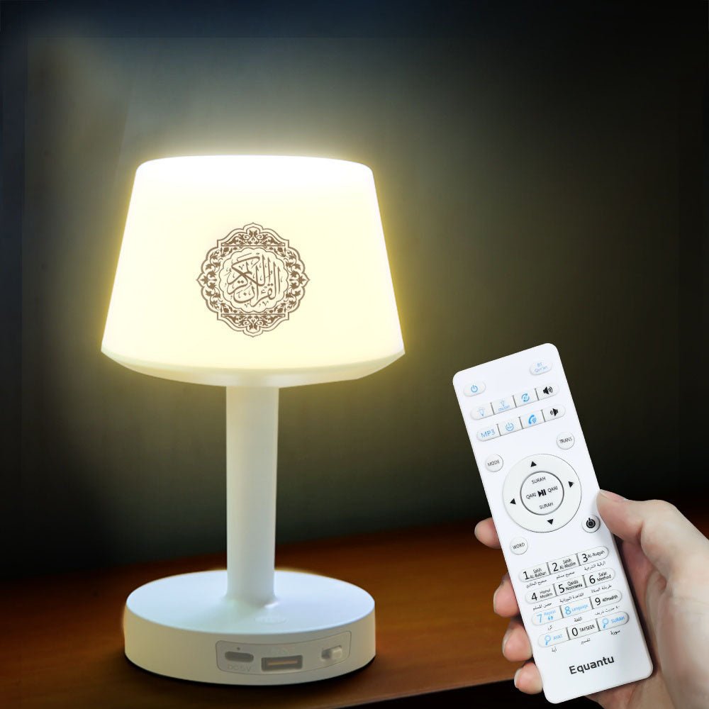 CRONY MTS-525 QS-525 Quran speaker have not APP Koran Lamp Rainbow Arabic Ali Madina Mushaf English Bluetooth Touch quran Speaker - Edragonmall.com