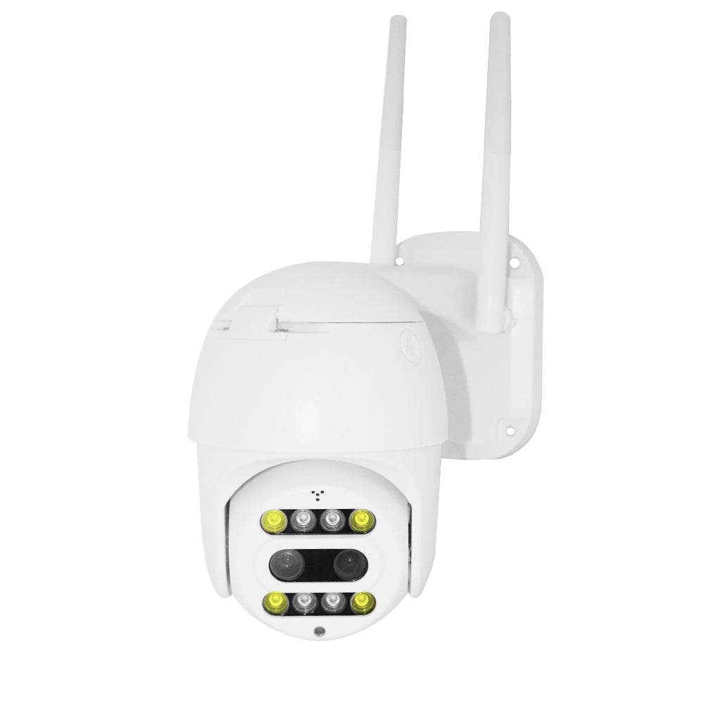 CRONY NIP-21HS carecam PRO APP ball Face recognition and shooting linkage alarm Voice alarm Day and night full color dual lens camera - Edragonmall.com