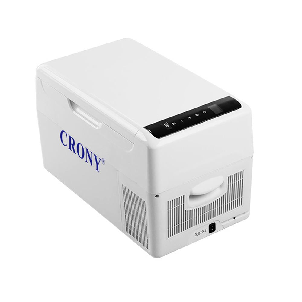 CRONY Portable Mini 12V Car Refrigerator Cooler Compressor 22L Car Fridge Freezer