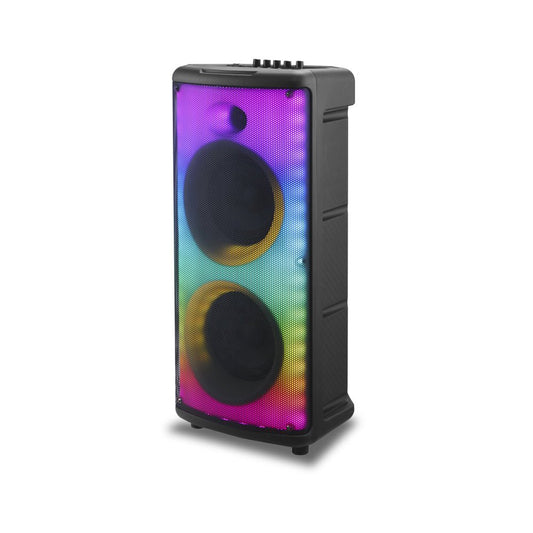 CRONY RX-6238 big power disco light loud speaker wireless with bass echo treble rechargeable battery karaoke speaker - Edragonmall.com