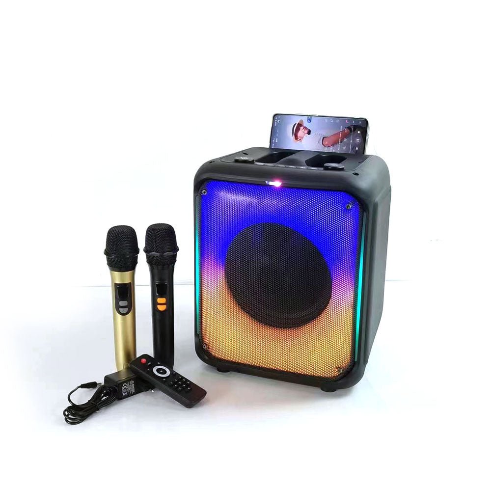 CRONY RX-8183C Speaker BT Speaker 8 Inch Small Subwoofer Speaker With Adapter - Edragonmall.com