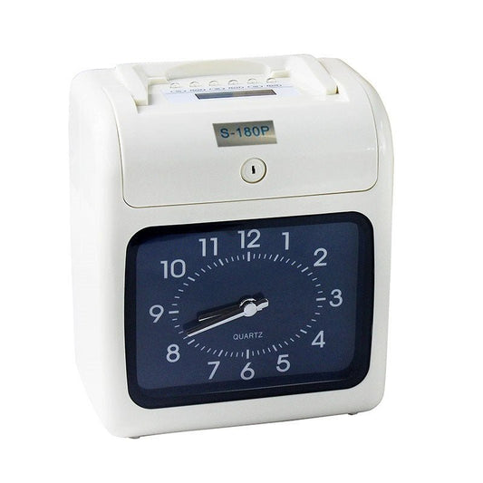 CRONY S-180P Attendance Machine Electronic Employee Starter Time Clock Punch Pak Recorder Attendance Time Card Machine - Edragonmall.com