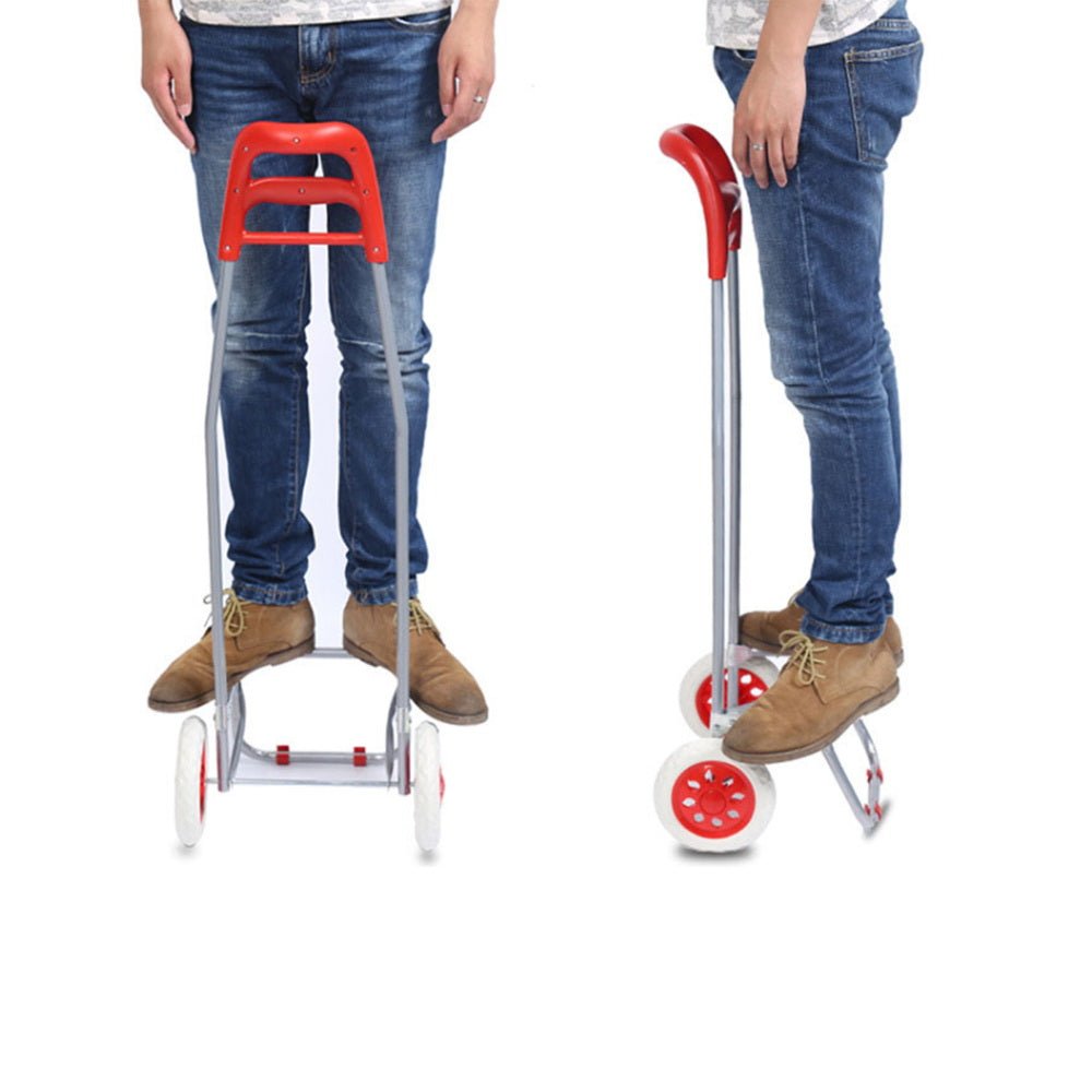 CRONY SC002 Shiping Cart Shopping Trolley Bag Folding Shopping Cart Collapsible Trolley Bag - Edragonmall.com