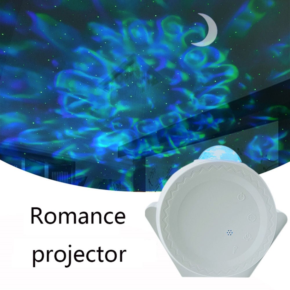 CRONY SC511-01 Touch mode 3-in-1 starry light 3 in 1 water pattern starry sky projector lamp graffiti smart atmosphere night light - Edragonmall.com