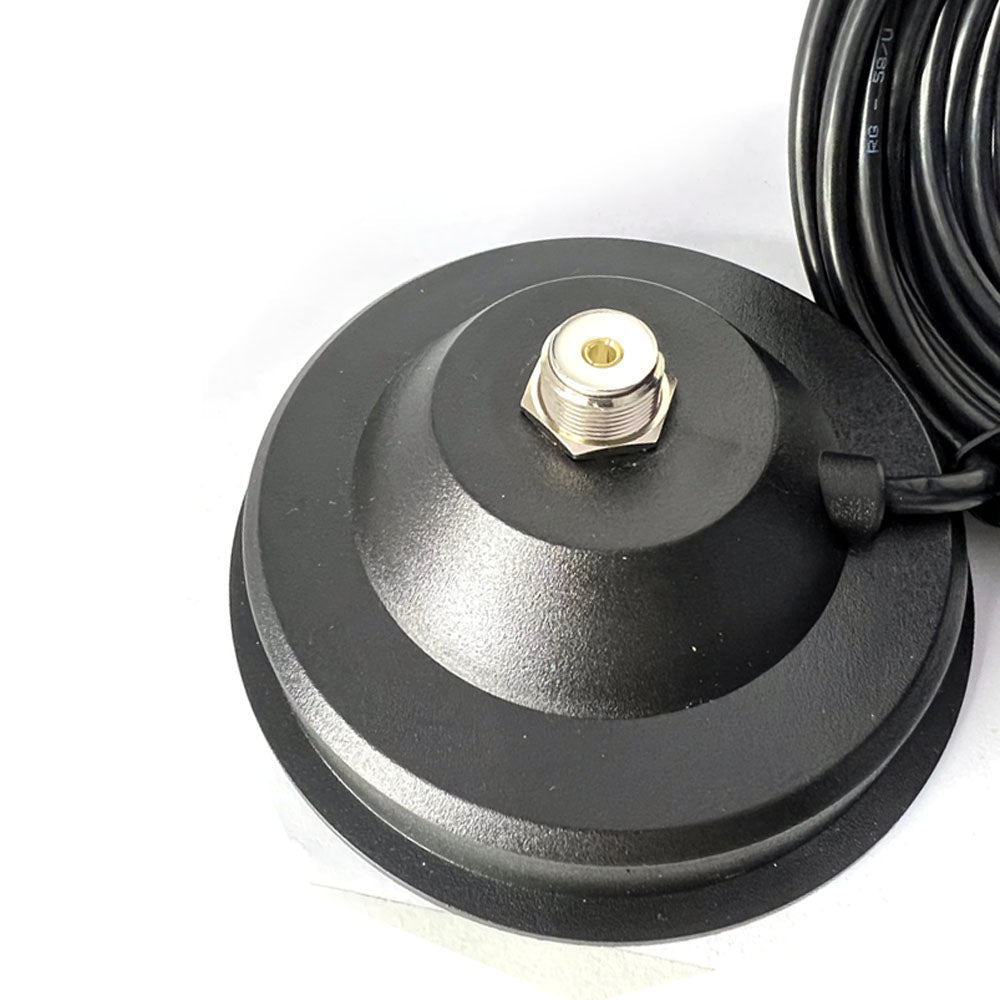 CRONY SG7500 Magnet Car Walkie Talkie Suction Cup + SG7500 5M UV dual segment vehicle antenna 100w high power vehicle antenna for Walkie Talkies - Edragonmall.com