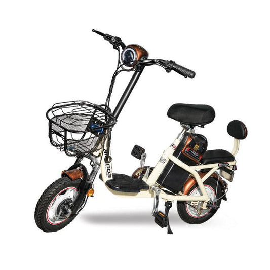 CRONY T8 Electric Delivery express Bicycle electrical scooter 12 inch 48v 10Ah electric bike - Edragonmall.com