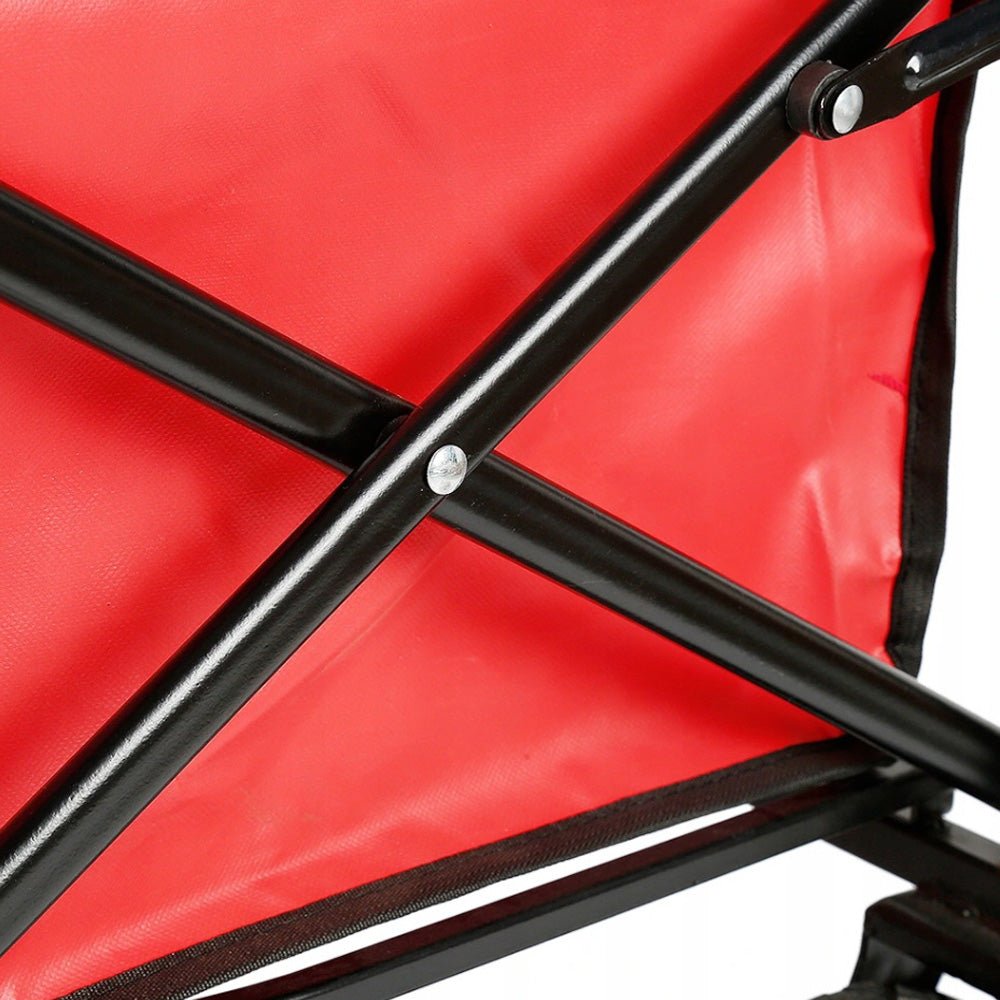 Crony TC3015 Folding shipping Cart Folding Garden Trolley | RED - Edragonmall.com