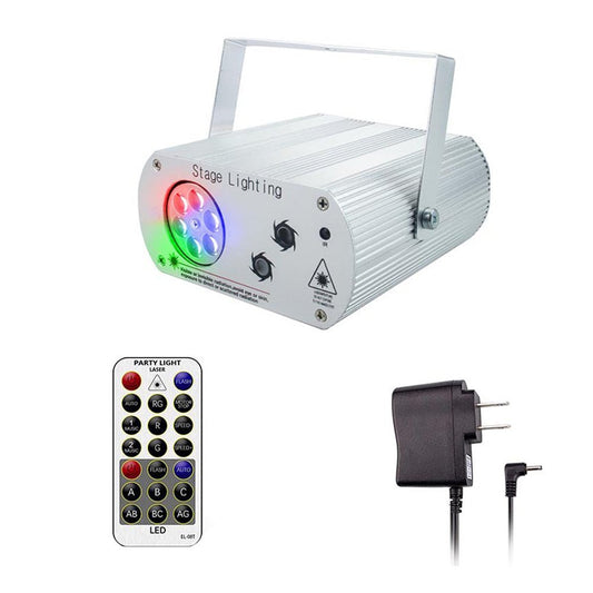 CRONY Voice Control Christmas Light LED Snowflake Laser Light Pattern Light Outdoor Party Light Decoration Light KTV Stage Light - Edragonmall.com