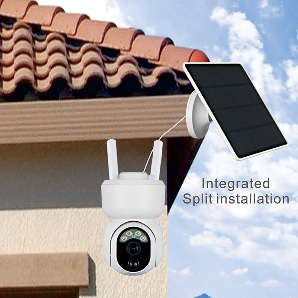 CRONY WIFI RBX-S30 Low power WIFI solar camera 1080P 2MP PIR CCTV Surveillance Security Light Solar Panel IP Camera - Edragonmall.com