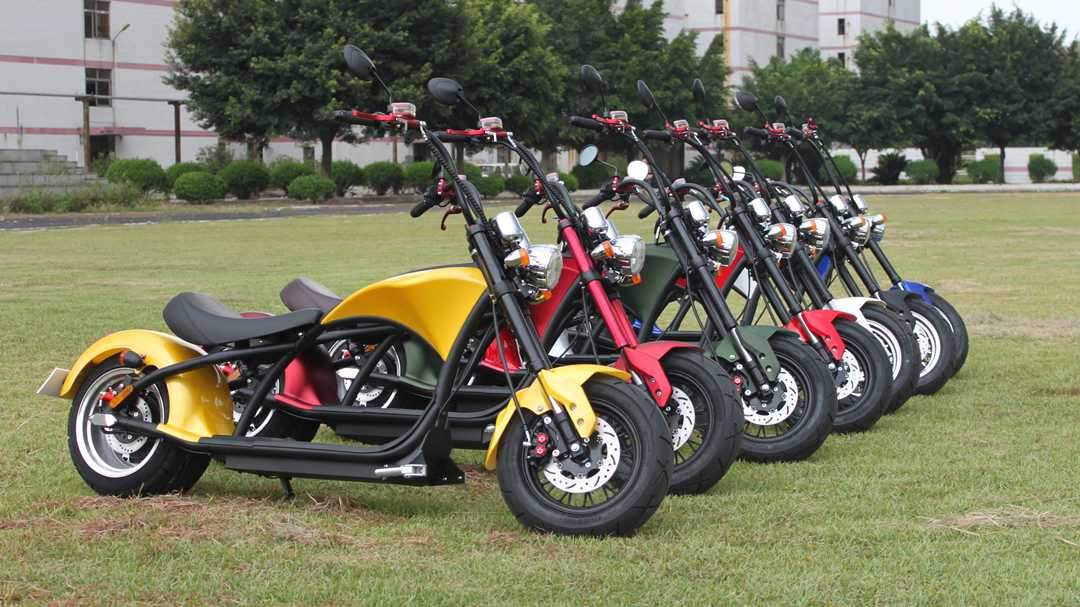 CRONY X1 Harley Electrocar car With BT Speaker 65KM/H Electrocar car Citycoco Fat Tire Electric motorcycle | Street dance - Edragonmall.com