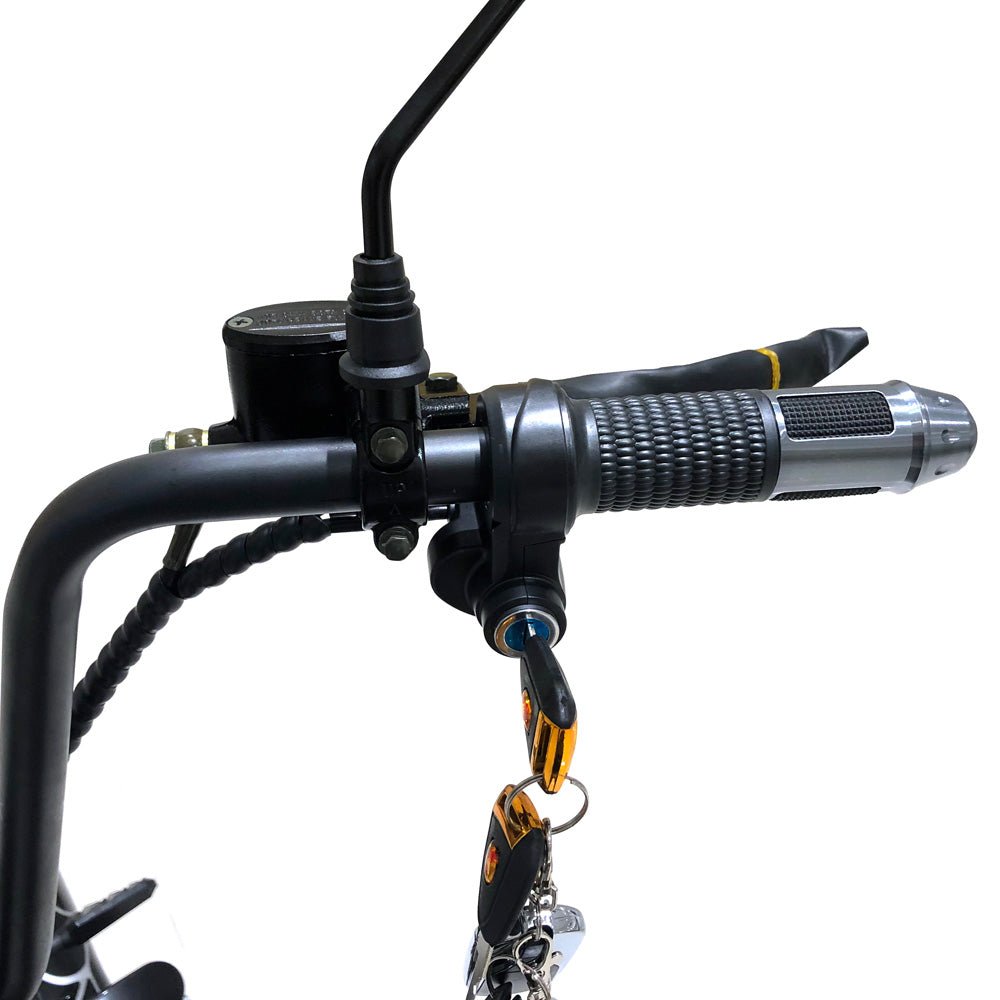 CRONY X3 BIG HARLEY+LI-ion battery+BT+double seat Black Spid Electric motorcycle | Black Spiderman - Edragonmall.com
