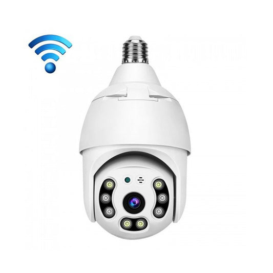 CRONY Y28-1080P light bulb IP Camera Smart wireless WIFI panoramic camera home HD night vision 2 million security monitoring - Edragonmall.com