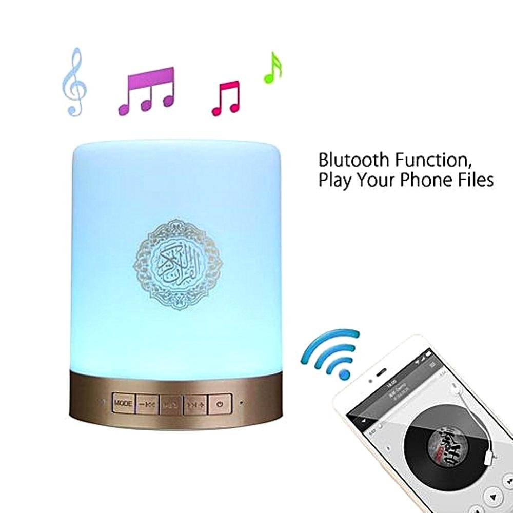EQUANTU SQ-112 Portable Quran Speaker LED Bluetooth Speaker Quran Koran Reciter Speaker - Edragonmall.com