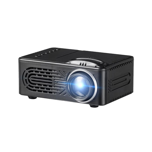 Mini Battery Projector, LCD Display LED Portable Projector, Home Theater Cinema USB Children Video Media Player -RD-814 -Black - Edragonmall.com