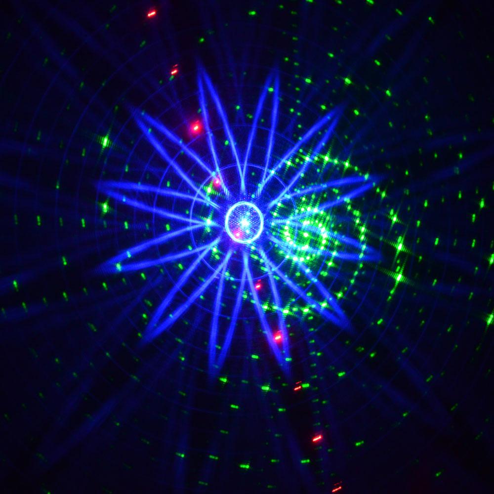 QS-1 10W Laser Light Projector Multicolour Lighting for Party Bars Stage Effect - Edragonmall.com