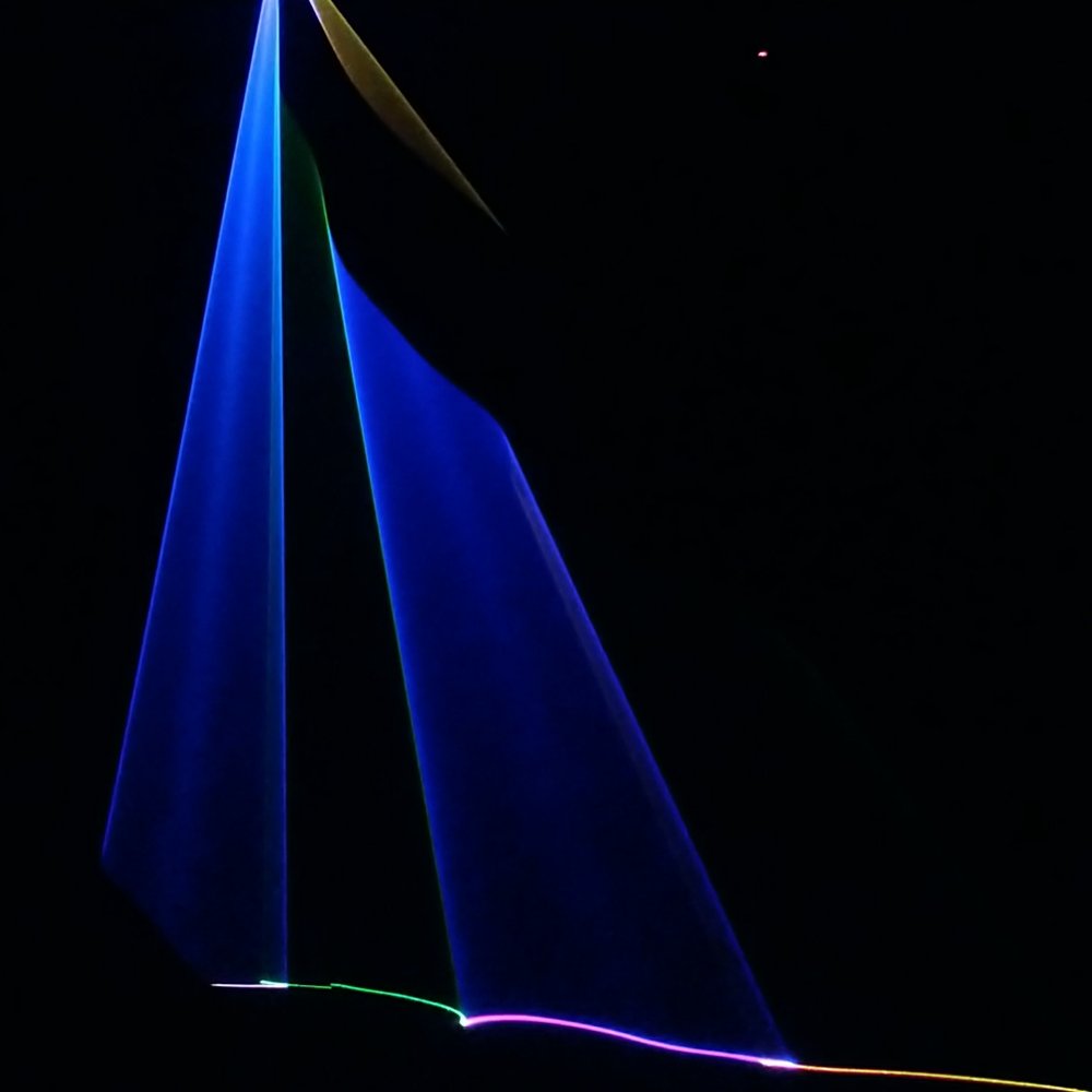 RGB-186 Laser 12W RGB LED Laser Landscape Projector 3D Lamp Disco Stage Party Effect Light - Edragonmall.com