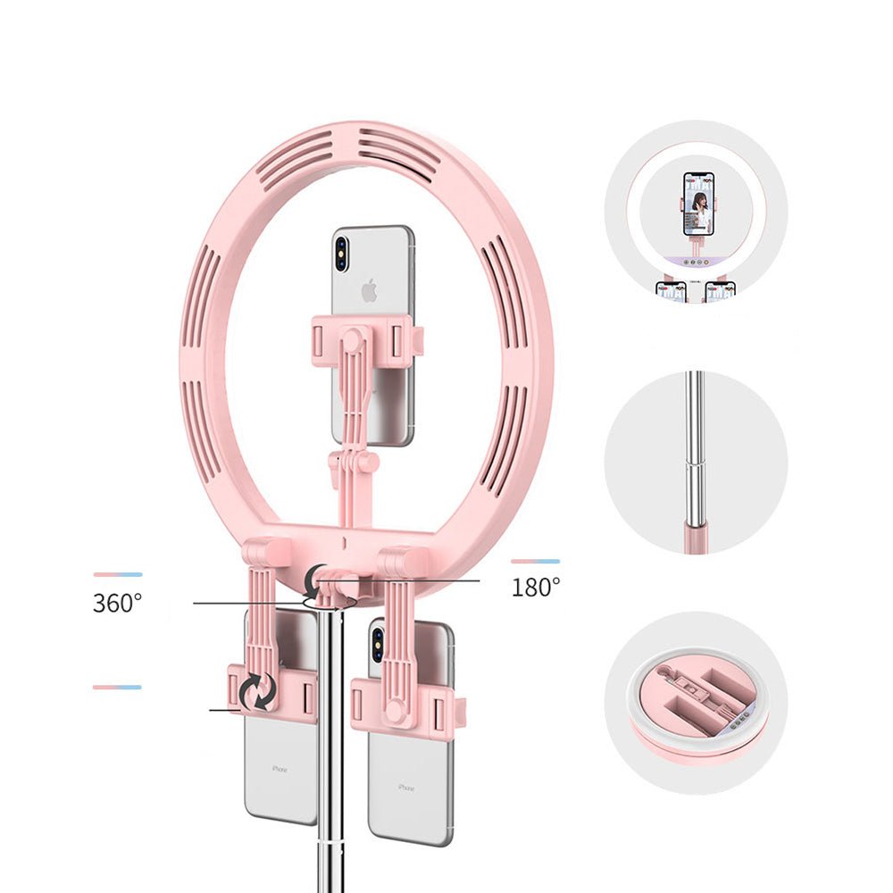 Y1 3 mobiles phones integrated fold live supplementary light | White - Edragonmall.com