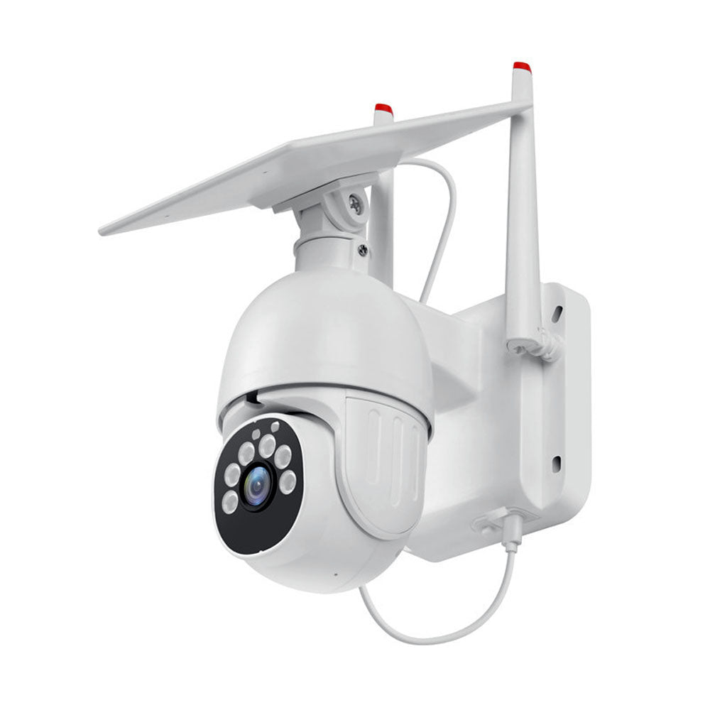 YN99T Low Power WIFI Solar Camera 1080P HD Solar Panel Outdoor Surveillance Waterproof CCTV Camera Smart Home Two-way Voice Intrusion Alarm - Edragonmall.com