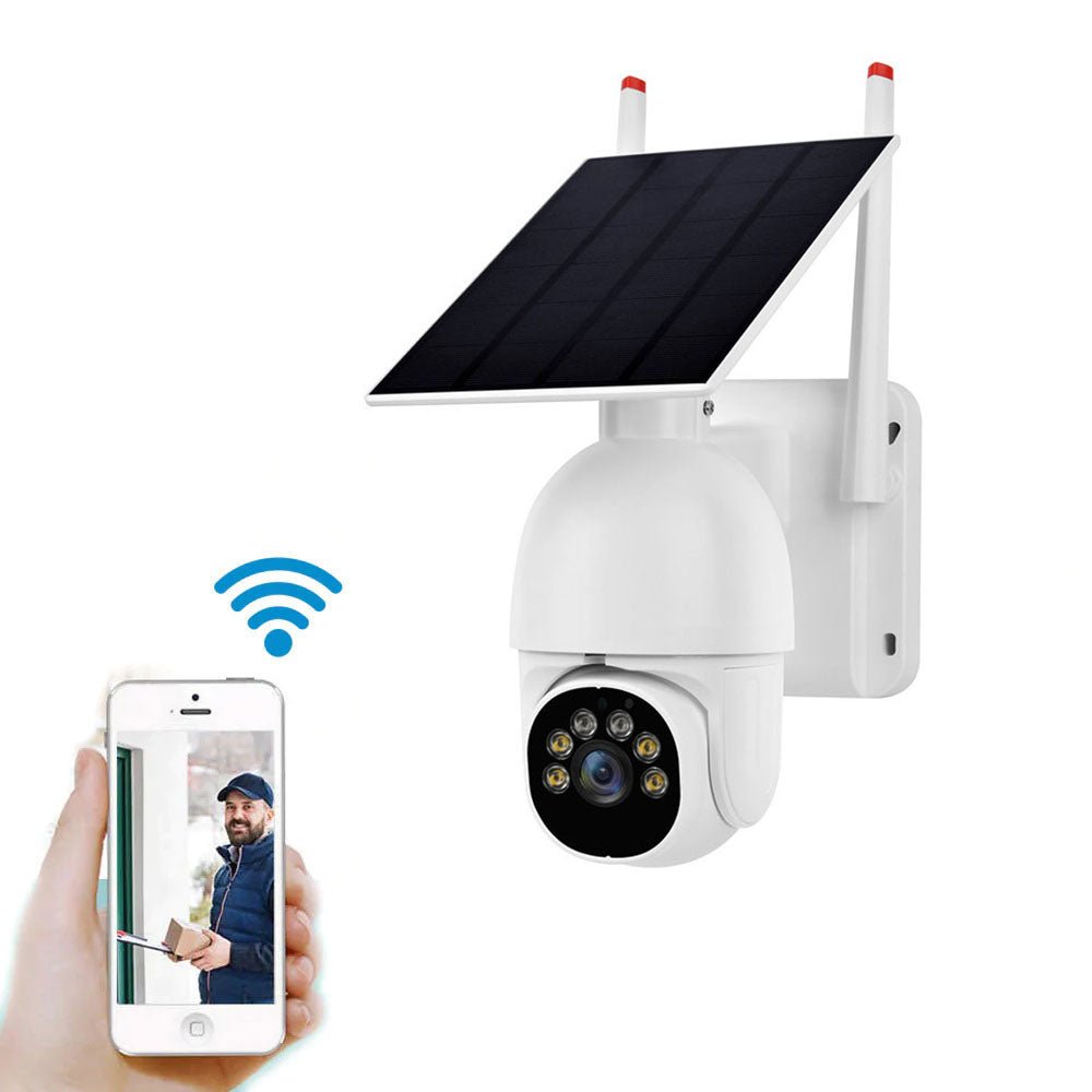 outdoor wifi solar camera