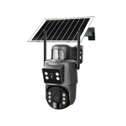 CRONY RBX-SD400 4G Solar Security Camera 6MP Outdoor Wireless PTZ Surveillance Cam AI Human Detection Color Night Vision Support Waterproof
