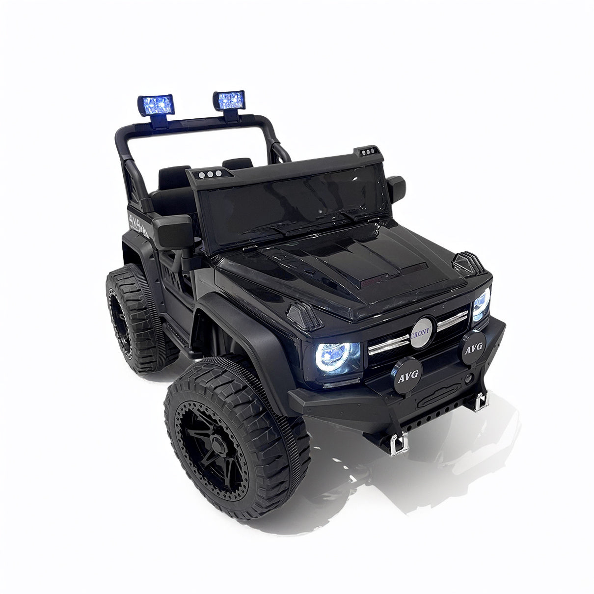 CRONY CN-016 4 Tyre kids cross country vehicle Kids Electric Ride-On Car 7KM/H Three Speed Modes Remote Control LED Lights Bluetooth Speaker Scooter